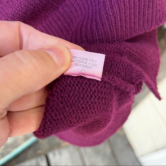 Calypso St Barth Gylden Cashmere Double V-neck Sweater Sz M - Picture 7 of 11